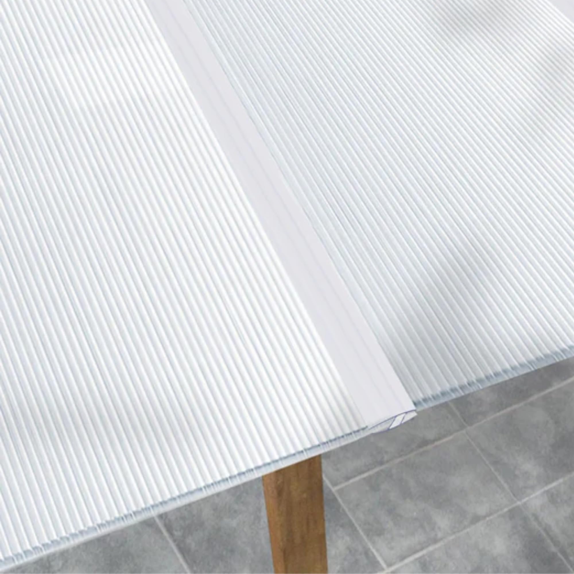 Pannello alveolare in policarbonato, piastra cava, per giardino, serra e modellismo, resistente alle intemperie, traslucido, 60,5 x 121 cm, (connettore: 4,5 mm)