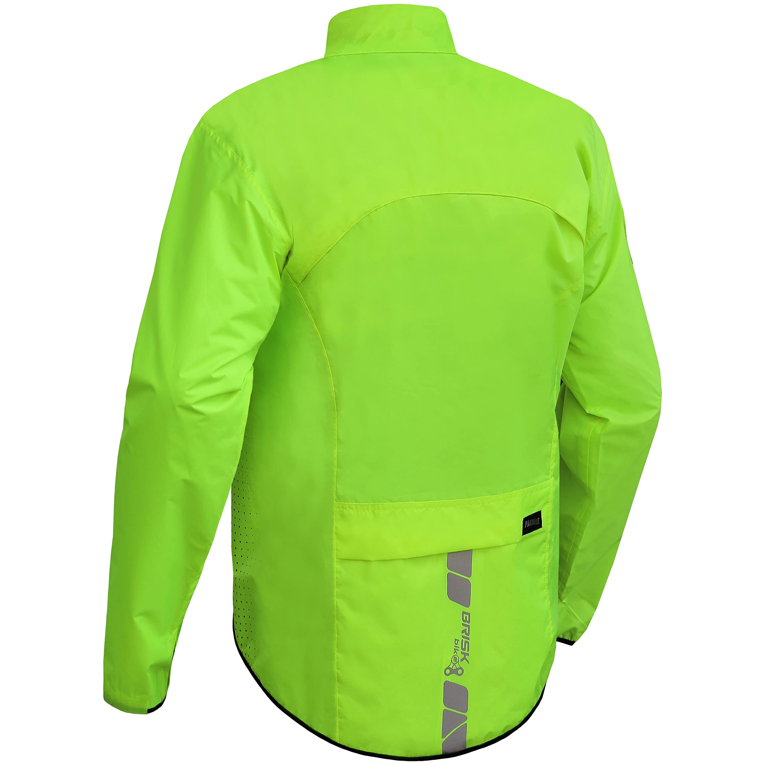 Brisk Bike Cycling Rain Jackets For Men Lightweight And Waterproof