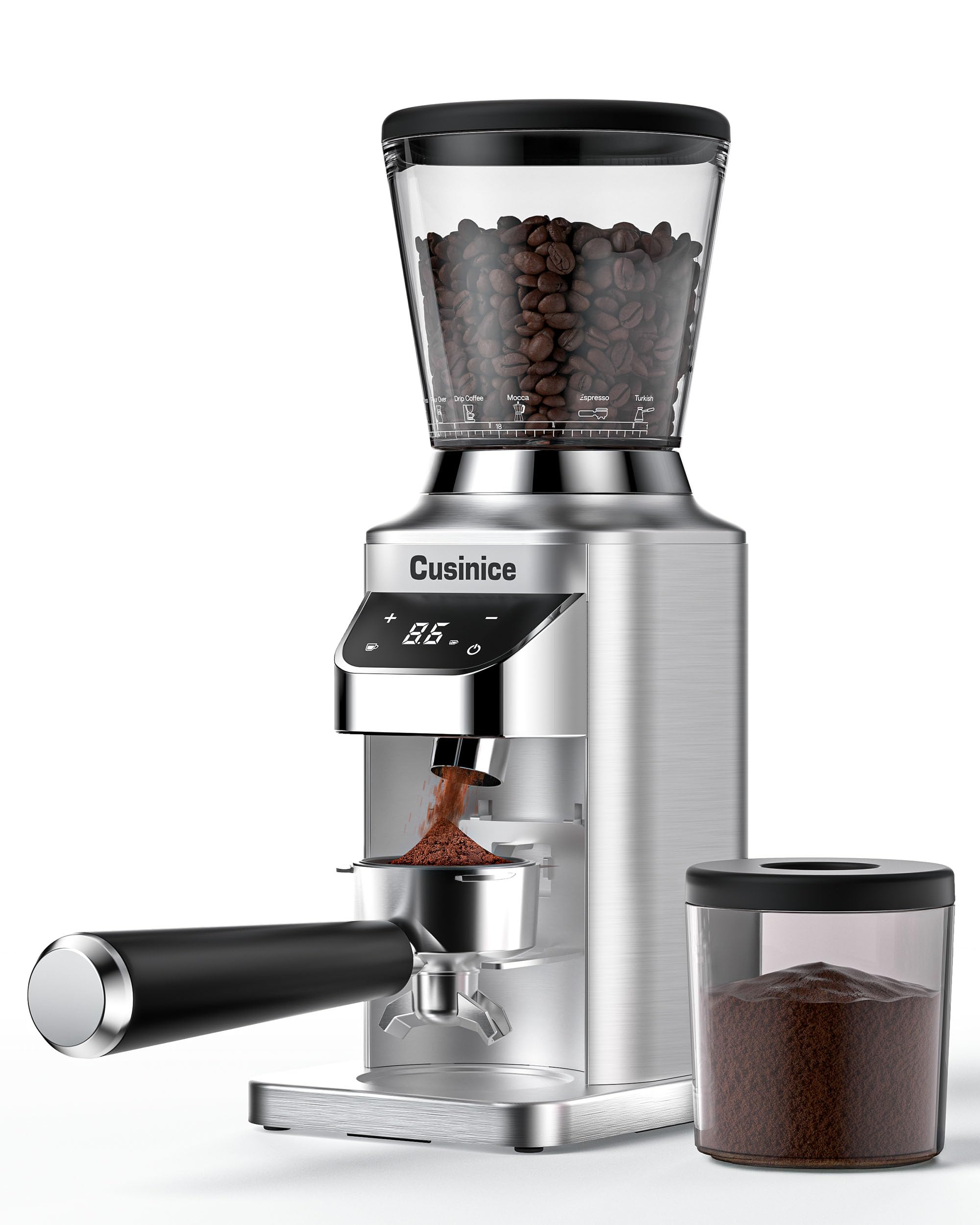 Cusinice Conical Burr Coffee Grinder