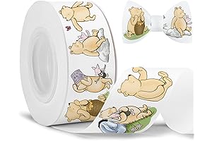 Winnie the Pooh Grosgrain Ribbon: Perfect for Baby Showers, Diaper Cakes, and Gift Wrapping