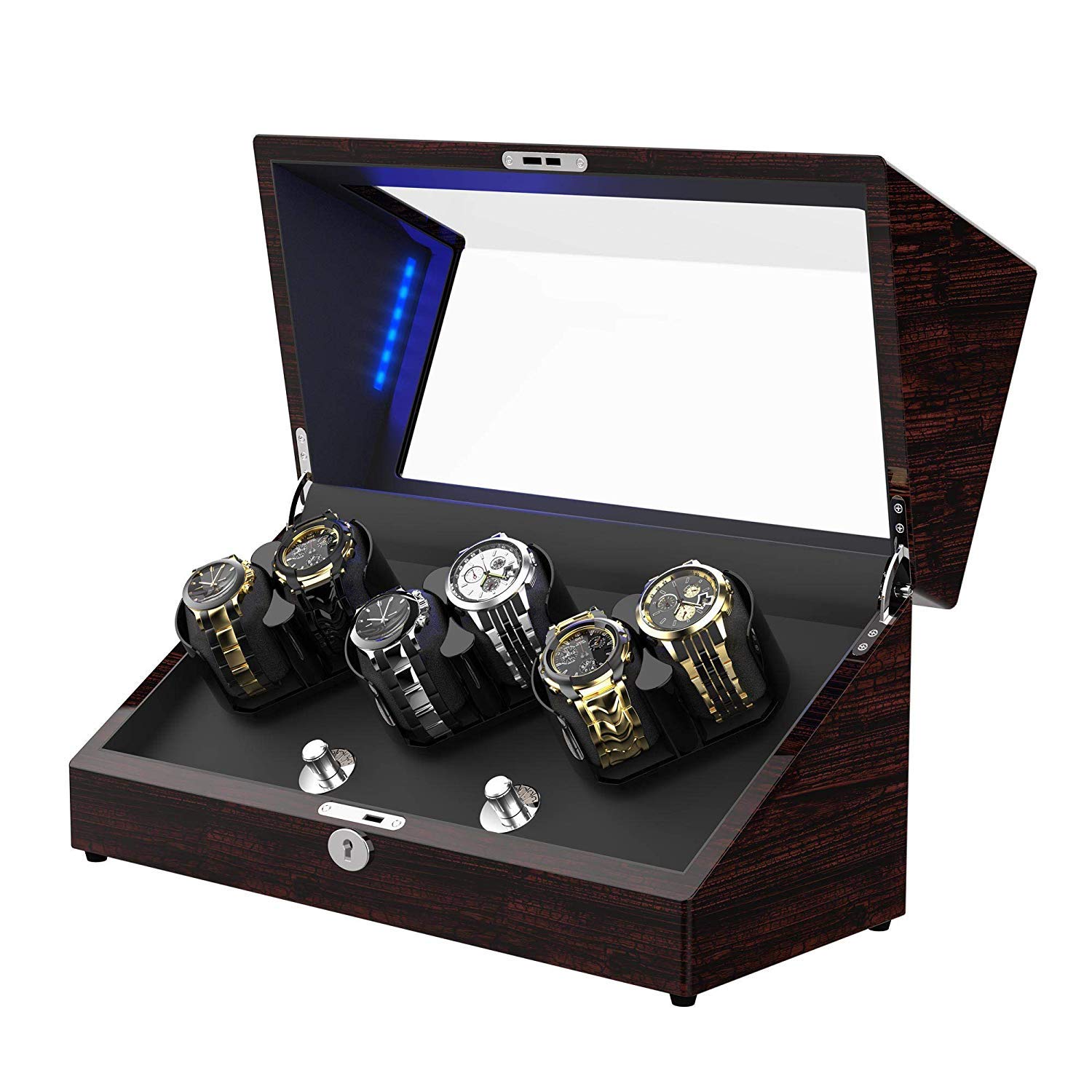 Amazon.co.jp: TRIPLE TREE ワインディングマシーン 腕時計自動巻き器  