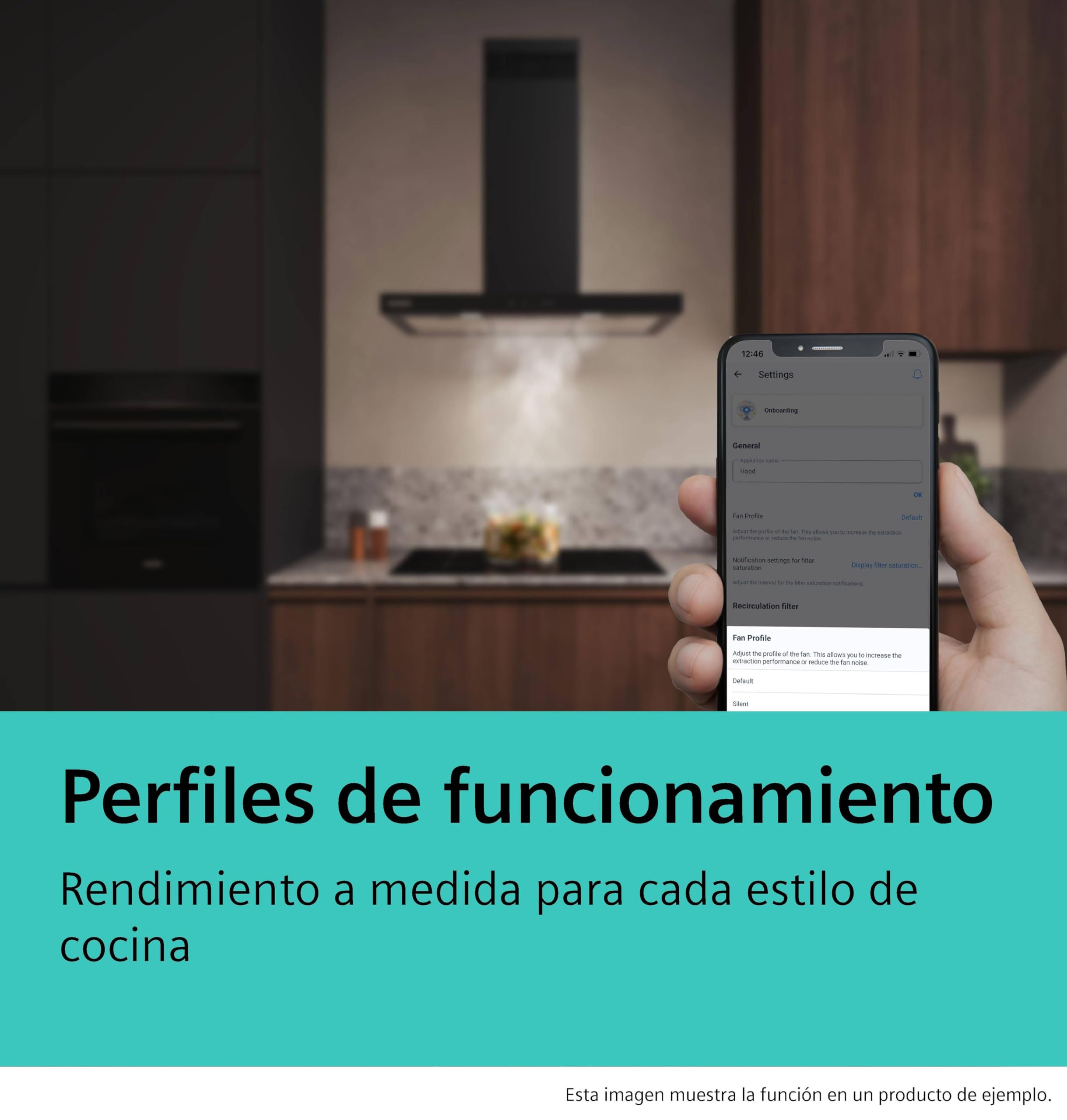 Siemens - Campana Extractora Decorativa de Pared, iQ500, 90 cm de ancho, negro mate, LC97BDN60