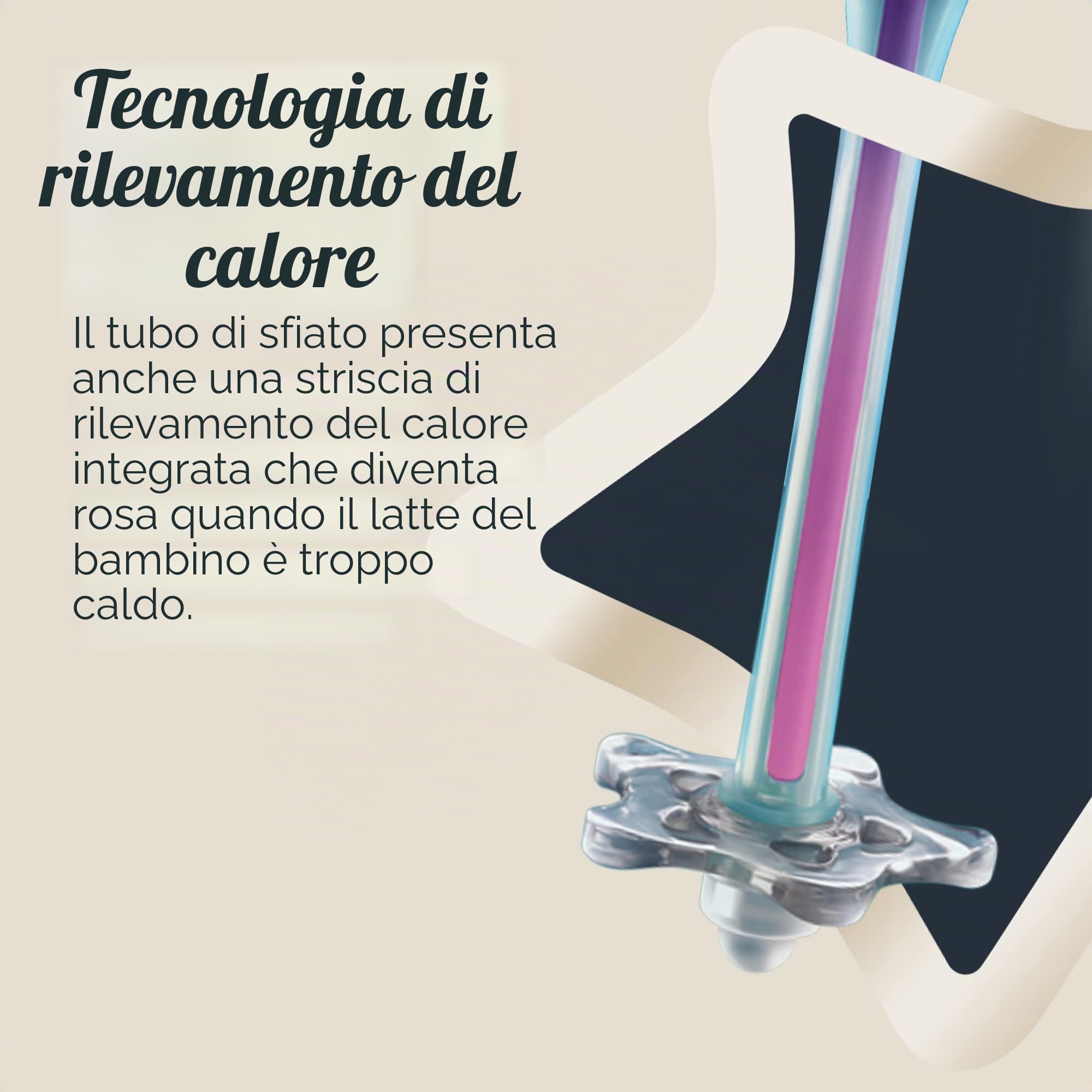 Tommee Tippee Biberon Anticolica, Tettarella Simile al Seno a Flusso Lento e Esclusivo Sistema di Ventilazione Anticolica, 150ml, Confezione da 3, Neutro