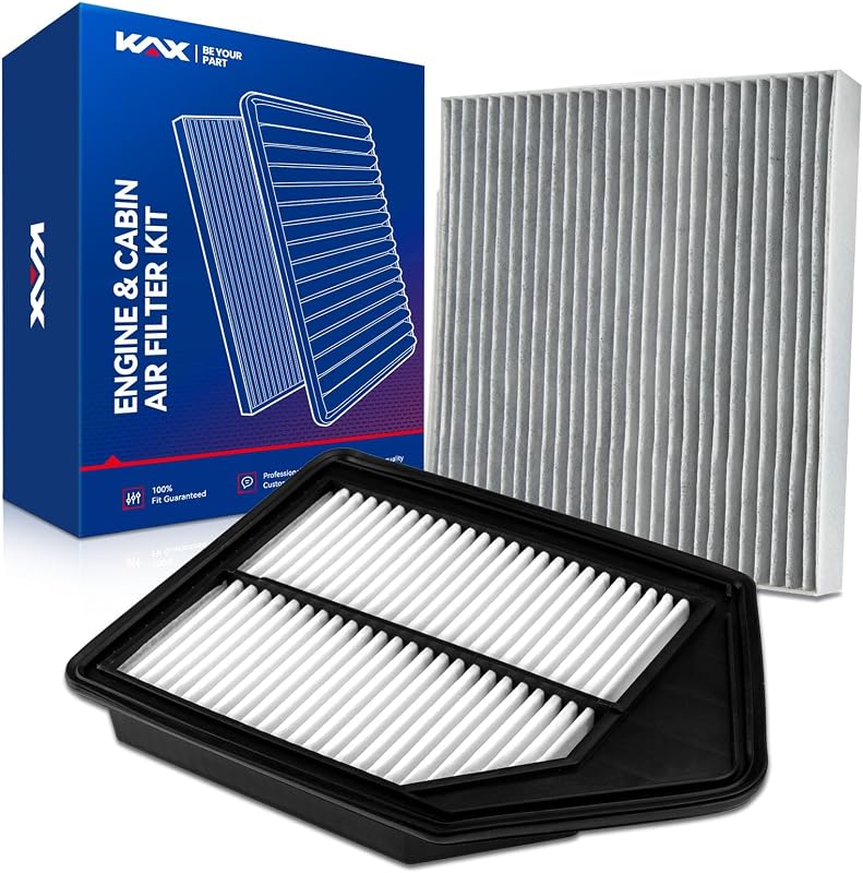 Kit Filtro de Ar do Motor e Filtro de Cabine KAX CA10885 CF10134 para Honda CR-V 2010-2011 – 2 unidades