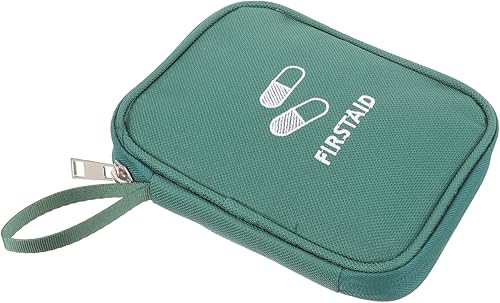 Mini Viaje Mini Viaje Emergencia Mini Píldora Bolsas Bolsa Medicación Bolsa Bolsa de Almacenamiento Bolsa de Viaje Bolsa de Pastilla Verde