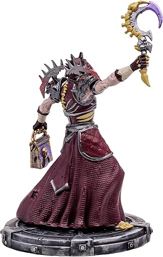 Miniatura 6 de McFarlane Toys - Figura posada a escala 1:12 de World of Warcraft: Sacerdote/Warlock (Rare)