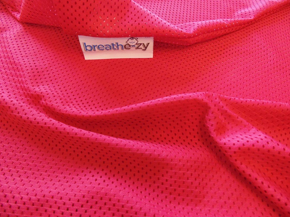 Replacement/Spare mesh Pillow Case for the Anti Suffocation Epilepsy Pillow. White, Red, Pink or Blue (Standard Size)β¦ (Pink)