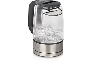 Cuisinart GK-17N Viewpro Cordless Electric Kettle with Real-Time Temperature Display