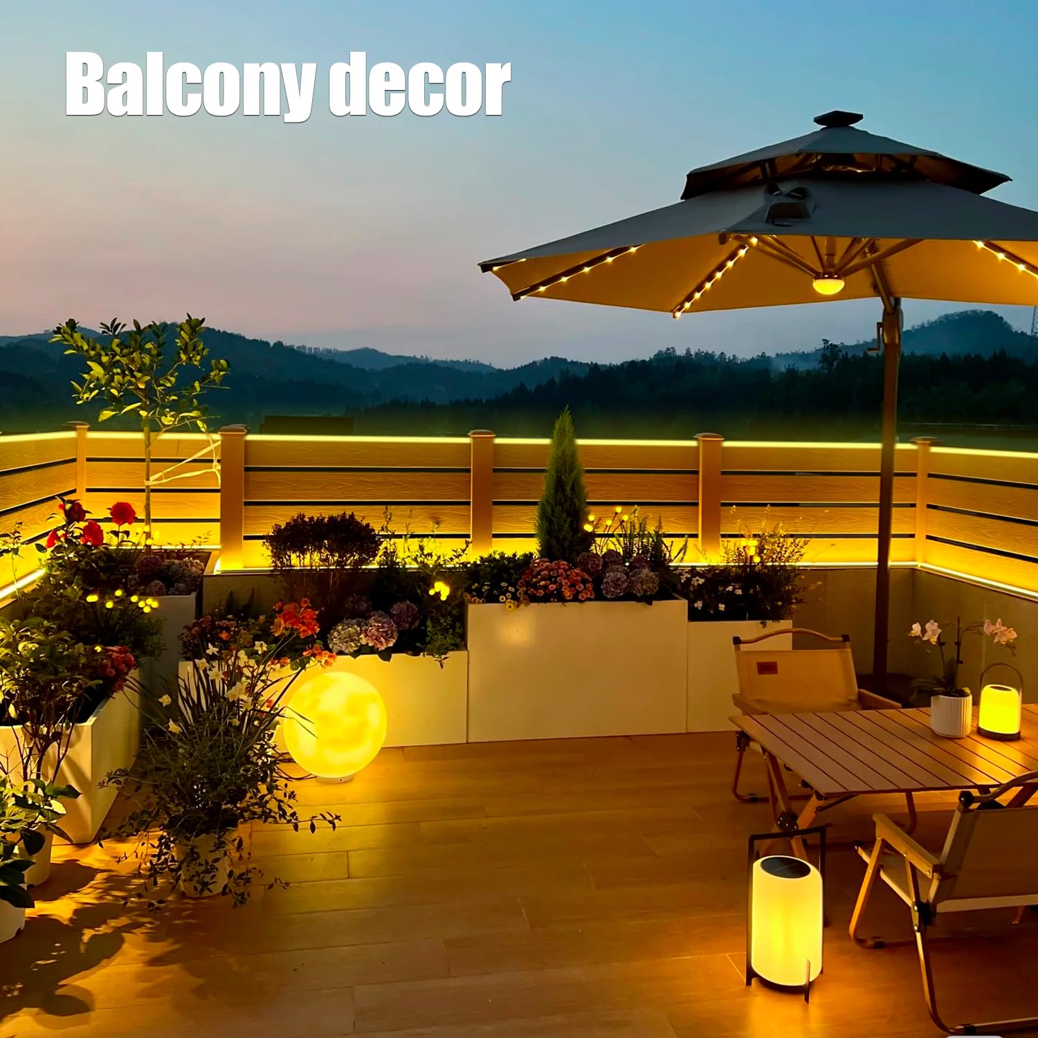 Guirnalda de luces solares para exteriores, 33 pies, 100 luces LED para exteriores, 8 modos, luces solares de hadas blancas cálidas para patio, valla, fiesta, jardín, patio, hogar, árbol de