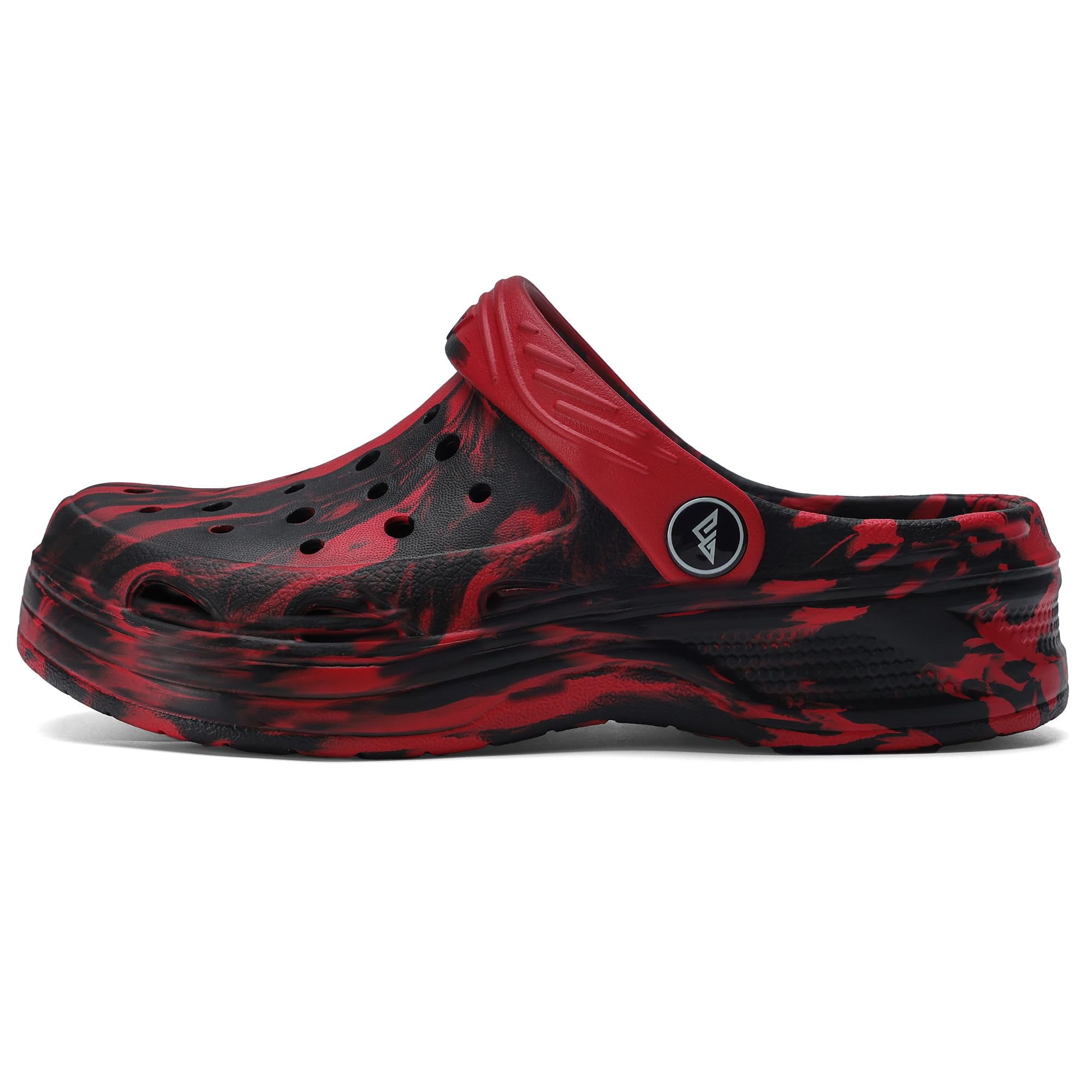 Boys Girls Camo Graphic Clog Beach Shoes Sandals(Littele Kid/Big Kid)
