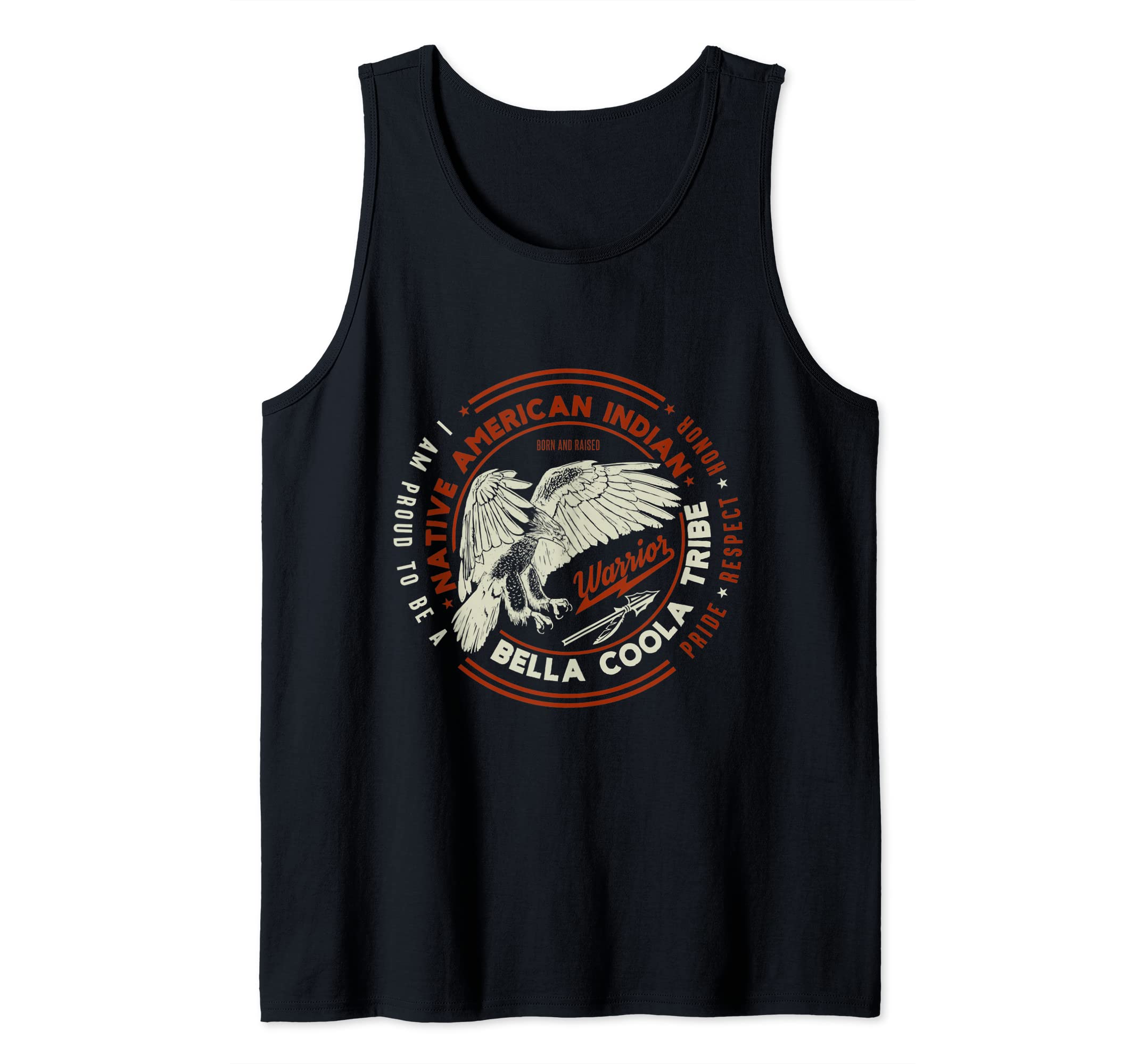 Bella Coolai Tribe Native American Indian Proud Respect Hono Tank Top