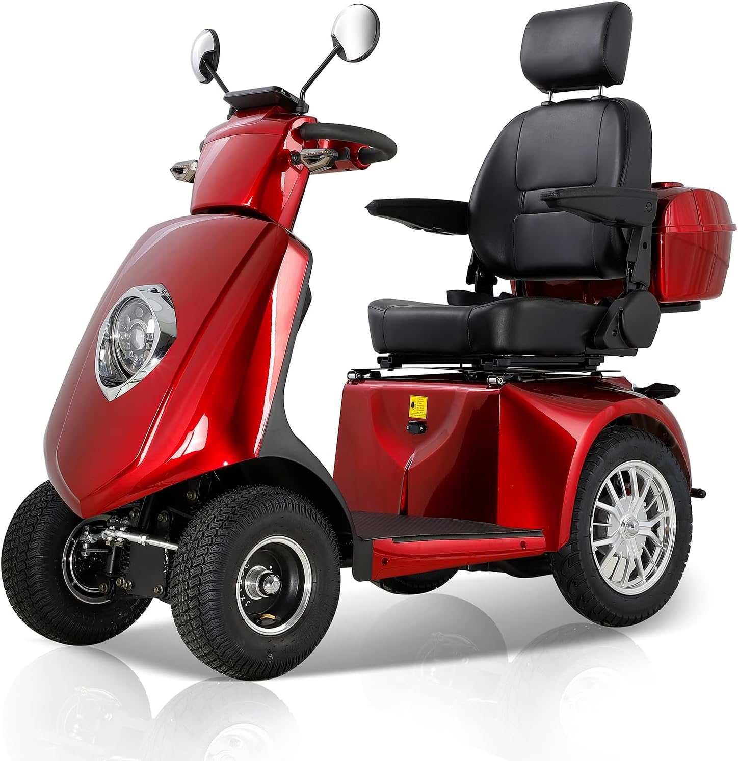HeavyDuty 4 Wheel Mobility Scooters for Seniors & Adults, 800W Powered Mobility