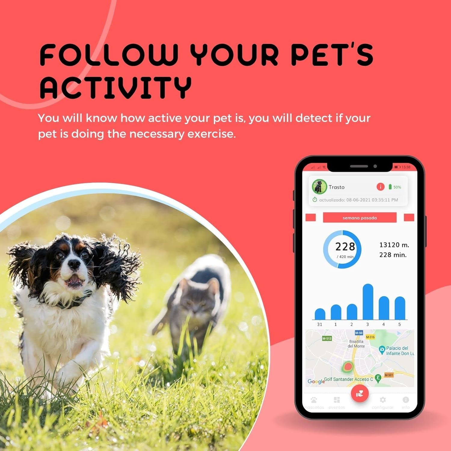 findPet GPS Tracker for Cats and Dogs [GPS Mini 2021] The World’s