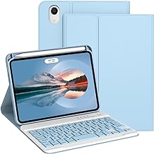 Divufus Keyboard Case for iPad mini 7th Generation (A17 Pro) 2024 / 6th Gen 2021 8.3 Inch [Magnetic Detachable Wireless Ke...