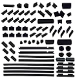 LAMPVPATH 80 PCS Computer Laptop and Motherboard Anti-dust Plugs, 25 Types of Port Anti-dust Covers Stoppers for Computer Laptop and Motherboard - DO NOT Fit MacBook