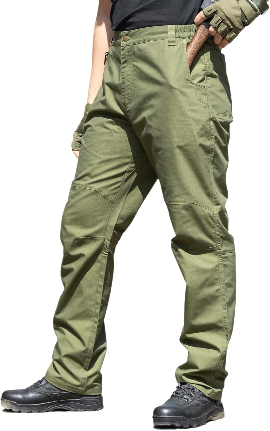 Men’s Waterproof Tactical Cargo Pants for Hiking, Fishing & Outdoor Use