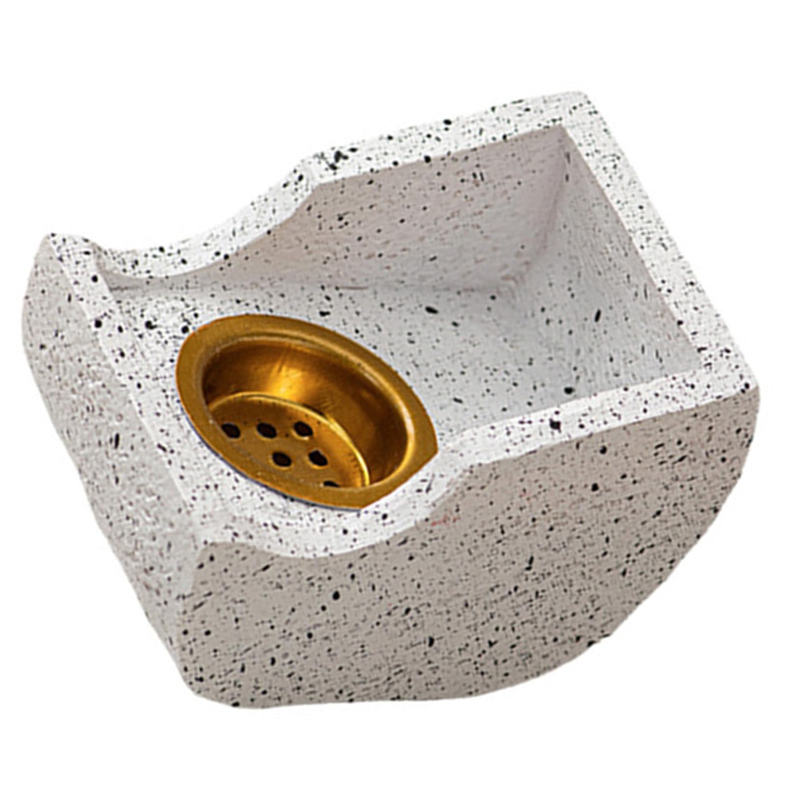 Arab Incenses Burners for Meditations and Home Fragrances Diffuser Resins Bows Shape Metal Burners Ashes Tray Meditations Decors