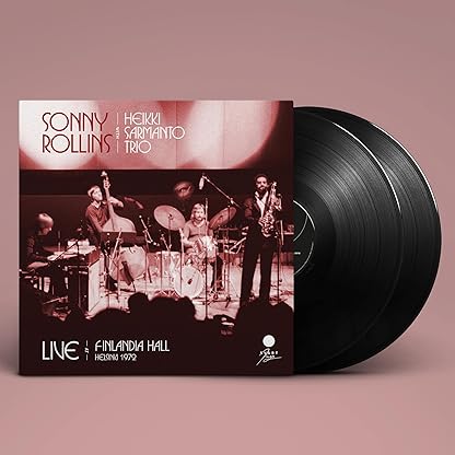 Live In Helsinki 1972 por Sonny Rollins — capa do álbum