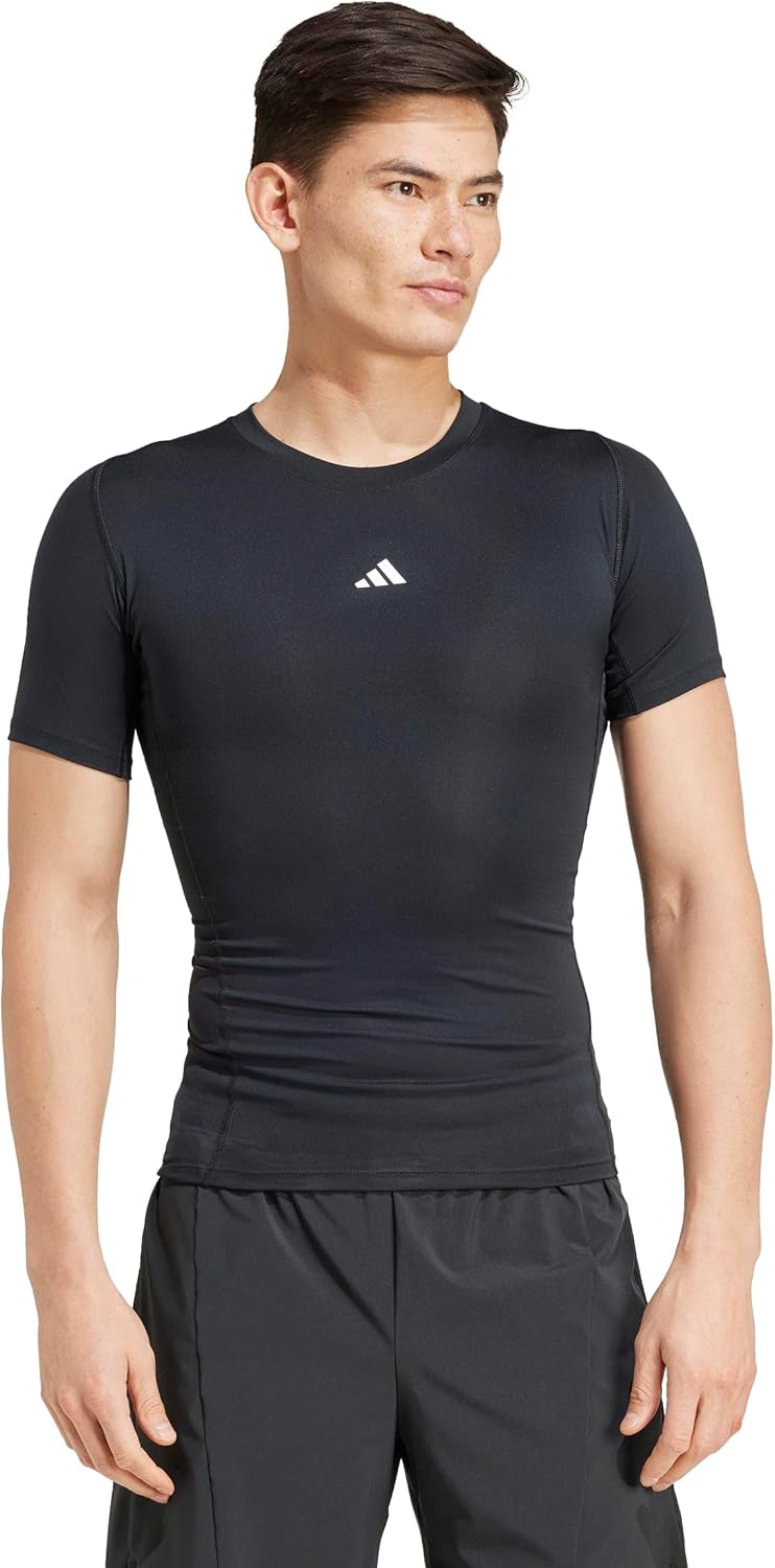 Adidas Mens Techfit Compression Training T-Shirt