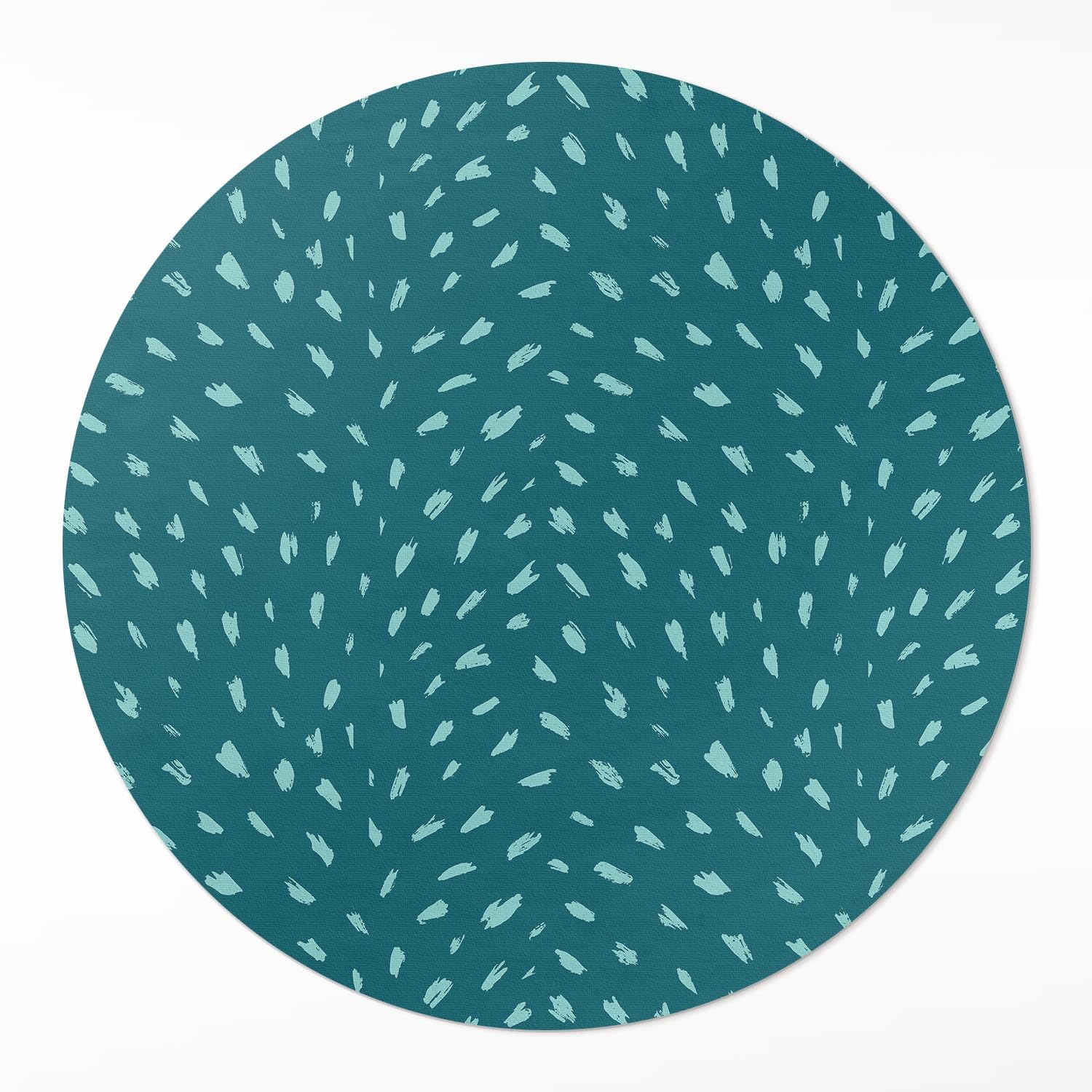 Tapis de sol cuisine rond en PVC ø150 cm pour protéger des taches et des rayures