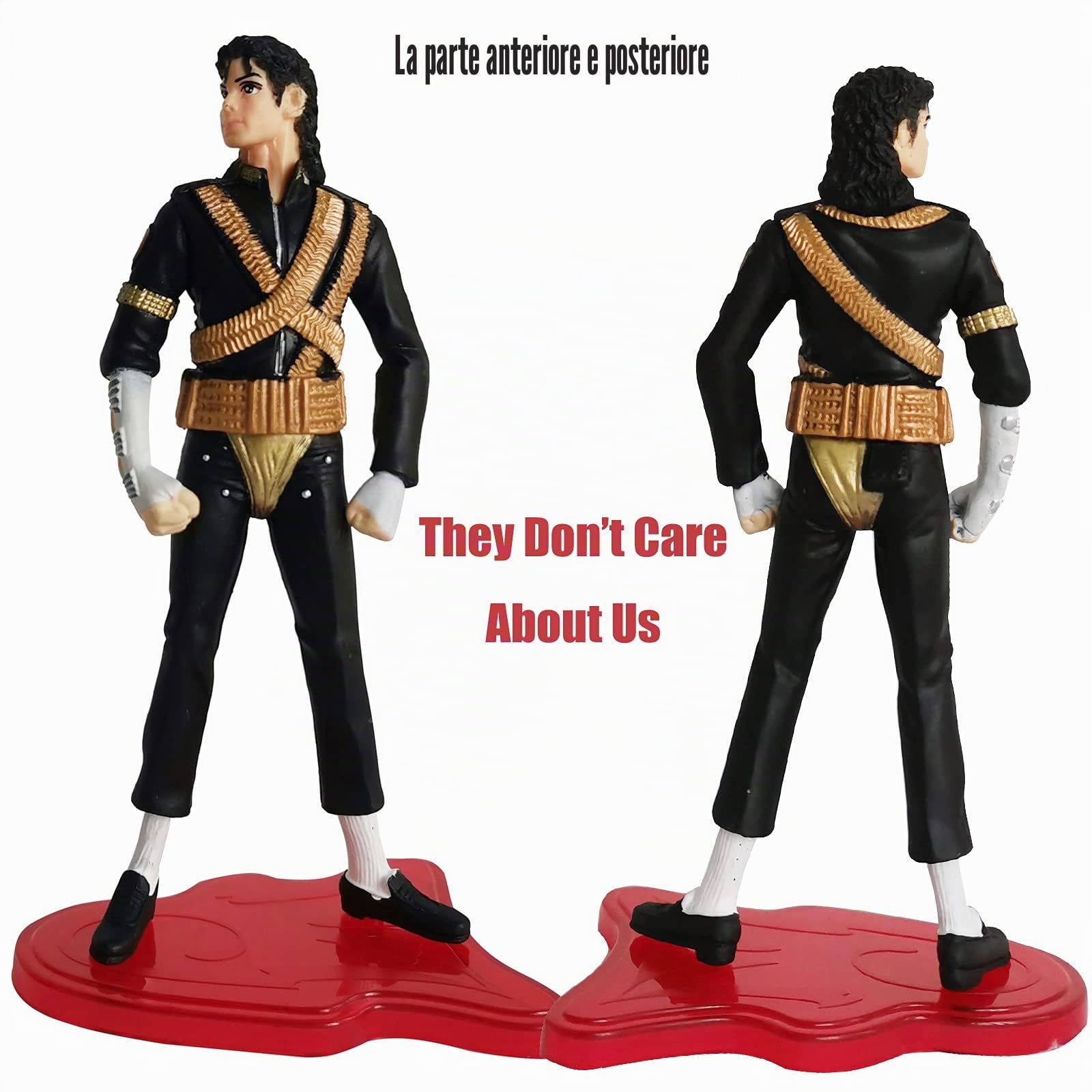 5 Pack Michael Action Figure Rock King Classic Album Dolls MJ Action Figure Toy Playset