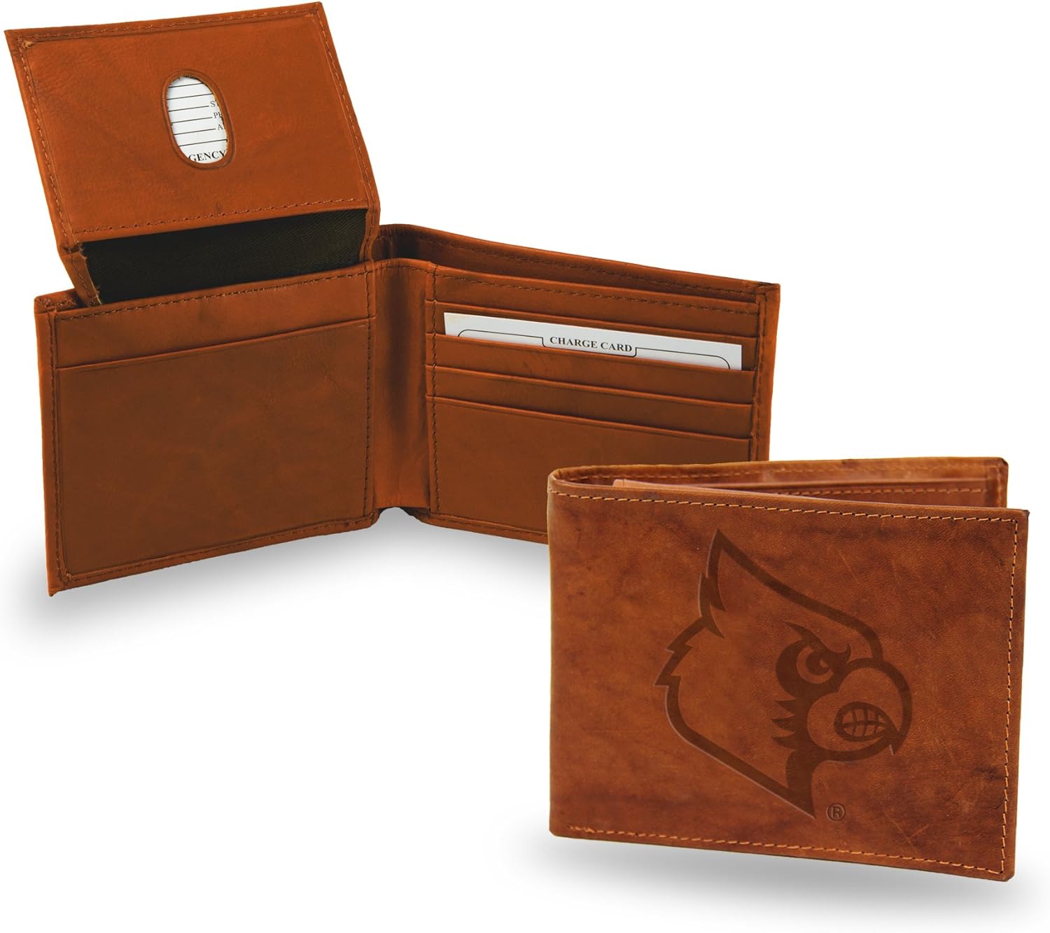NCAA Alabama Crimson Tide Embossed Leather Billfold Wallet