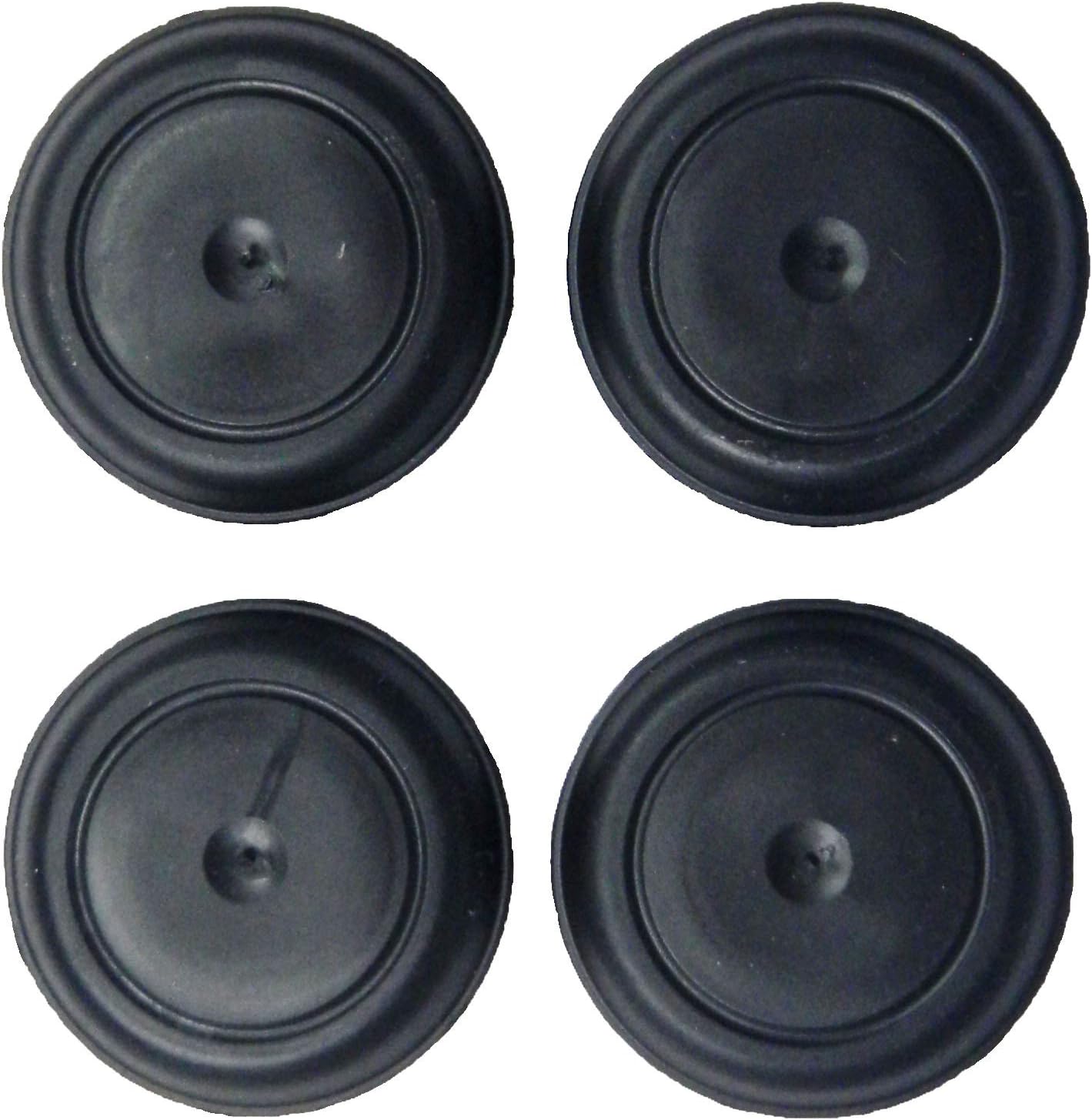 Set of 4 Rubber Body Floor Pan Drain Plugs for Jeep Wrangler TJ 1997 to 2006 Models