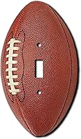 Vista 1 de Off The Wall Plates - Cubierta acrílica decorativa de fútbol americano - Interruptor de luz individual