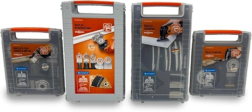 FEIN Multitool Blades, Best of StarLock Renovation Multi-Tool Accessory Set - 26 Piece Set - Pack In Sturdy Storage Case, Easy To Storage - 35222967060 - 7