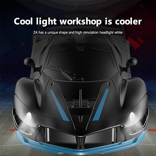 Miniatura 2 de Leadmall Auto de control remoto mejorado de cuatro canales luz inalámbrica control remoto coche juguete eléctrico juguete de carreras juguete