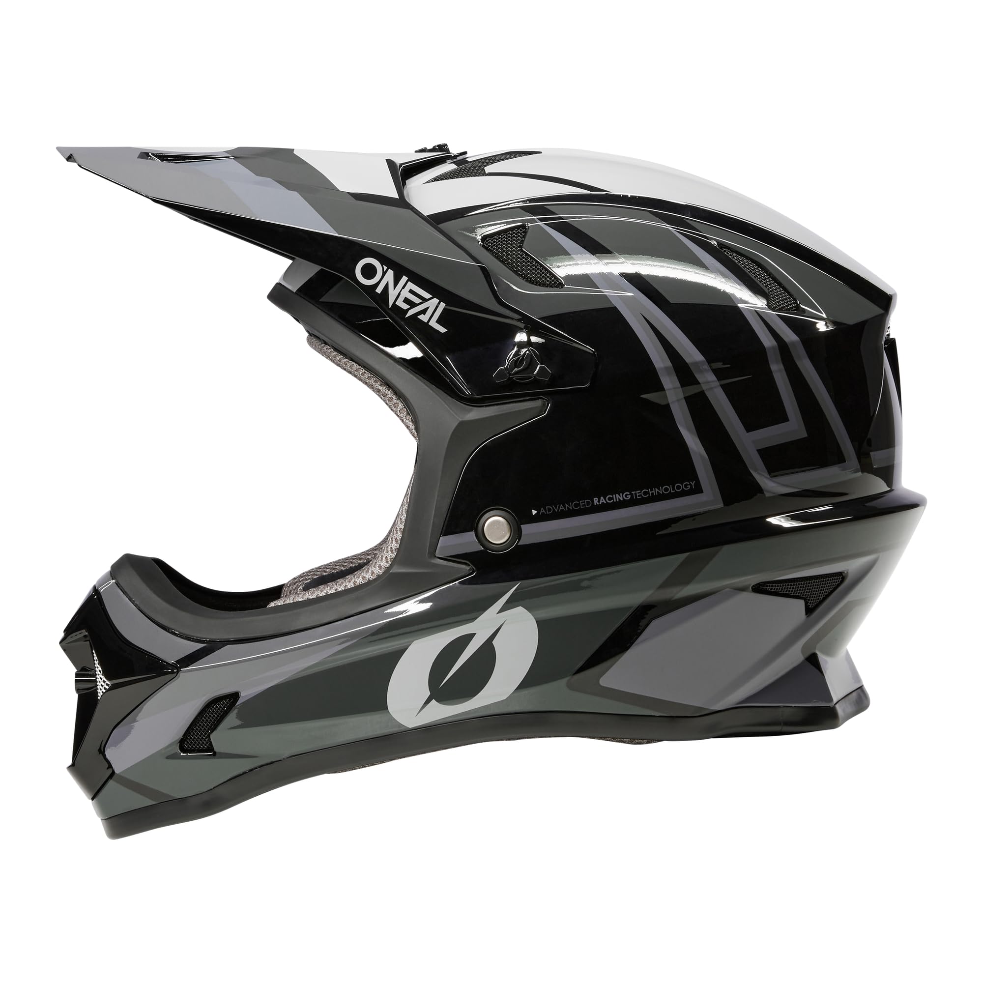 O'NEAL | Casco de Bicicleta de montaña Fullface | MTB DH Downhill FR Freeride | Carcasa ABS, Cierre magnético, supera la Norma de Seguridad EN1078 | Casco SONUS | Adulto
