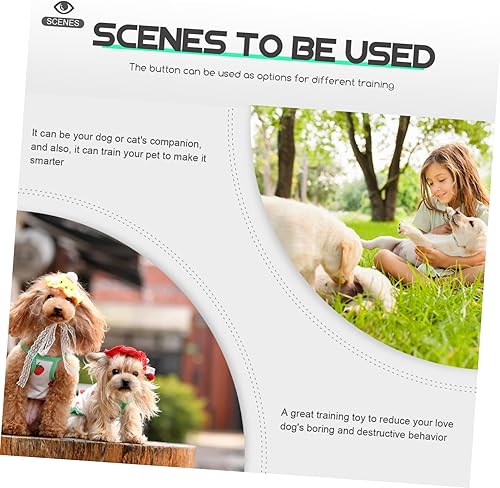 Miniatura 7 de Alasum Botón de grabación divertido para mascotas, botón de conversación interactivo, botón de grabación interactiva, botón de grabación