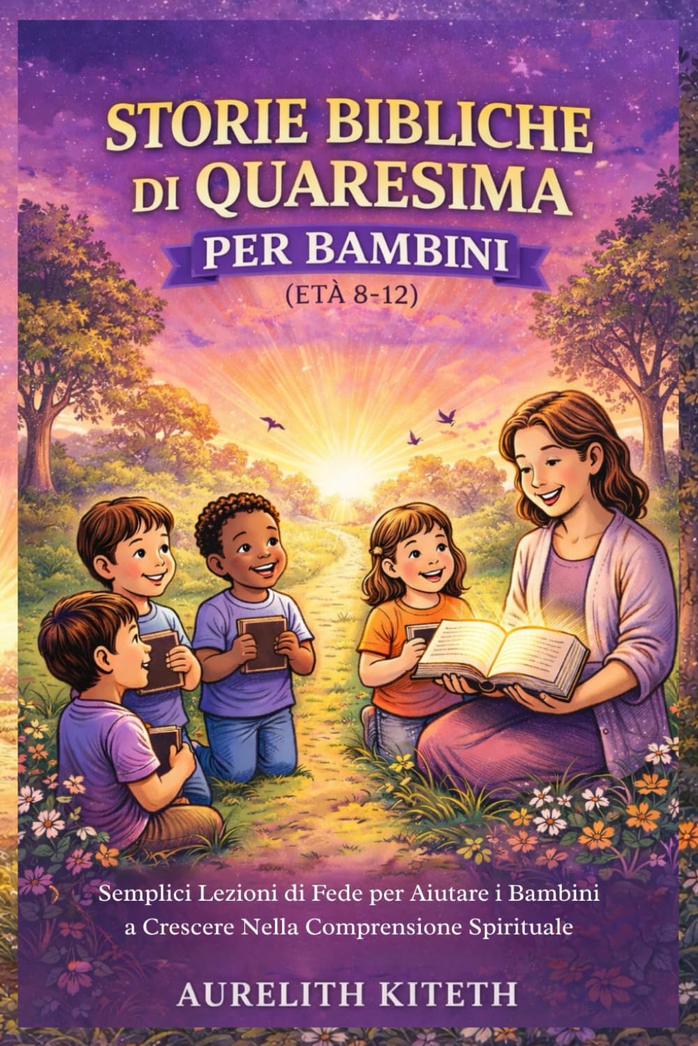STORIE BIBLICHE DI QUARESIMA PER BAMBINI (ETÀ 8-12): Semplici Lezioni di Fede per Aiutare i Bambini a Crescere Nella Comprensione Spirituale