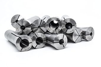 R8 Round Spring Collet Set (11PC 1/8-3/4 x 1/16 THS)