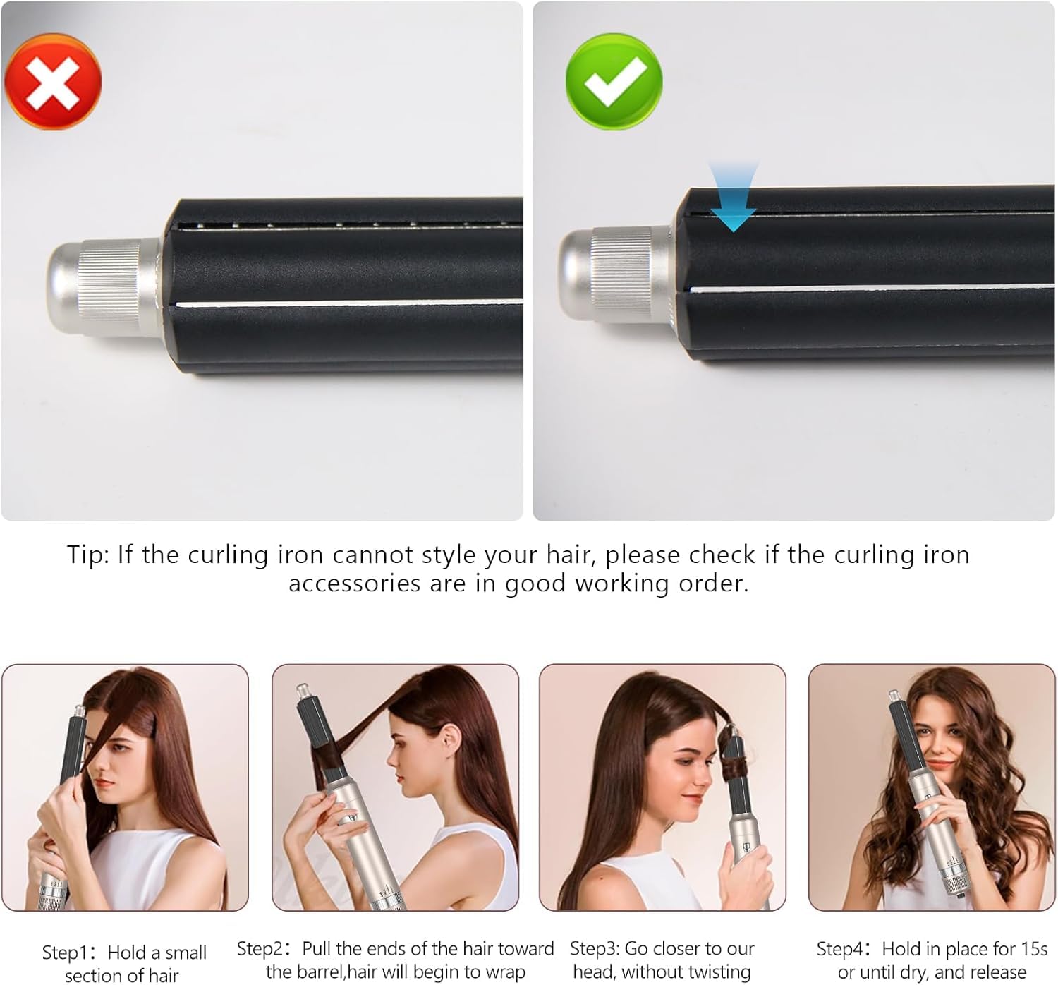 Spazzola ad Aria Calda 5 in 1, 1000W Spazzola Asciugacapelli, Multiplo Hair Air Styler Set con 3 Temperature, Spazzola Modellante Ad Aria Per Capelli Ricci,Volumizzante,Lisciante,Asciugare