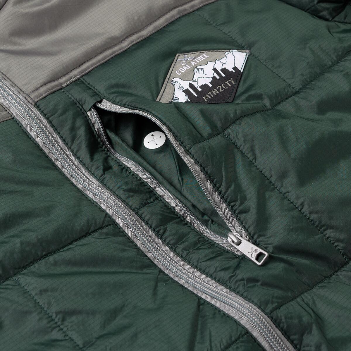 Coalatree, Camper Hooded Jacket - Mens, Teal, S