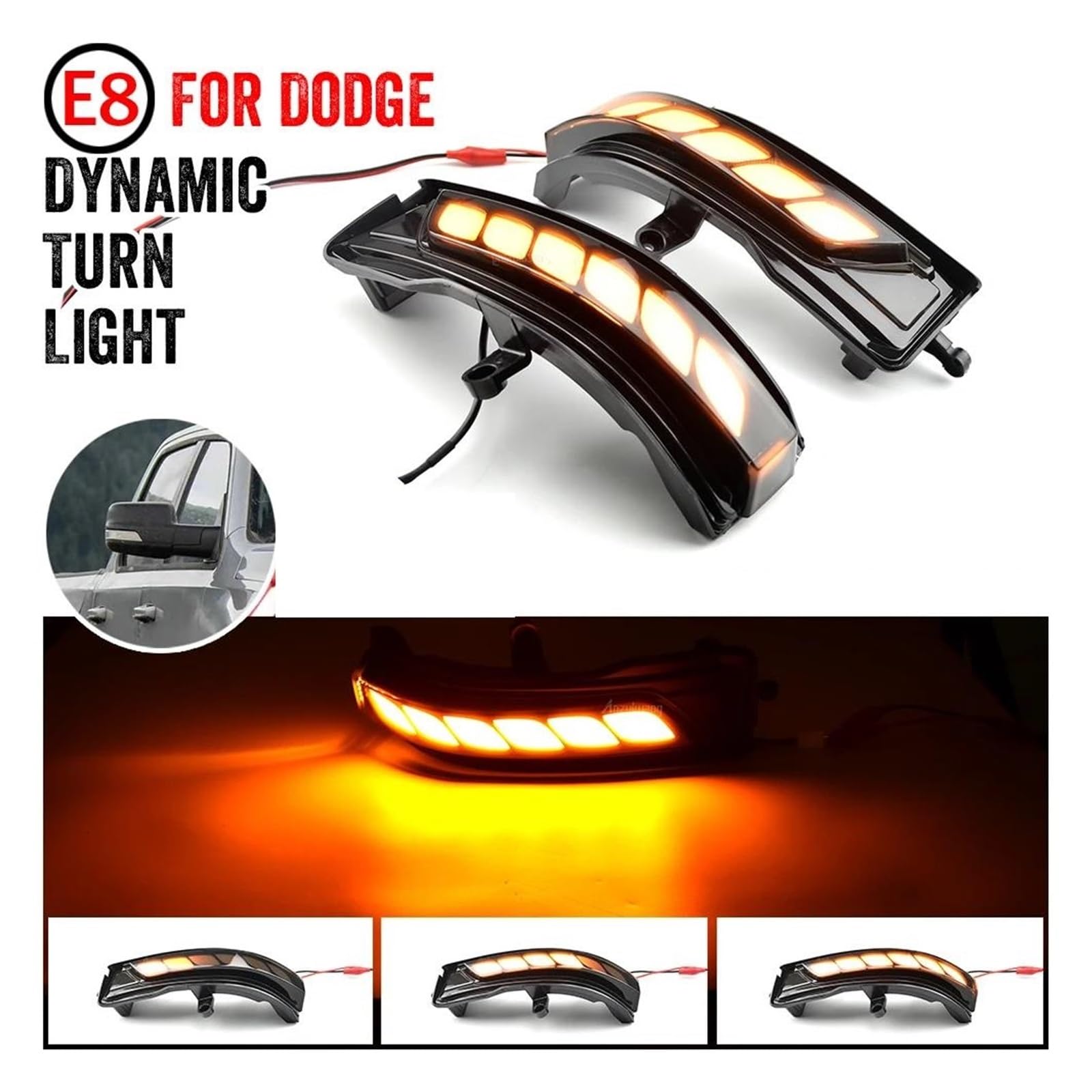 Indicatore Direzione Specchietto Dodge Ram 1500 2019-2022 - Ricambio Originale - Foto 6