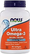 Now Foods, Ultra Omega 3, 500 EPA/250 DHA, 90 Softgels