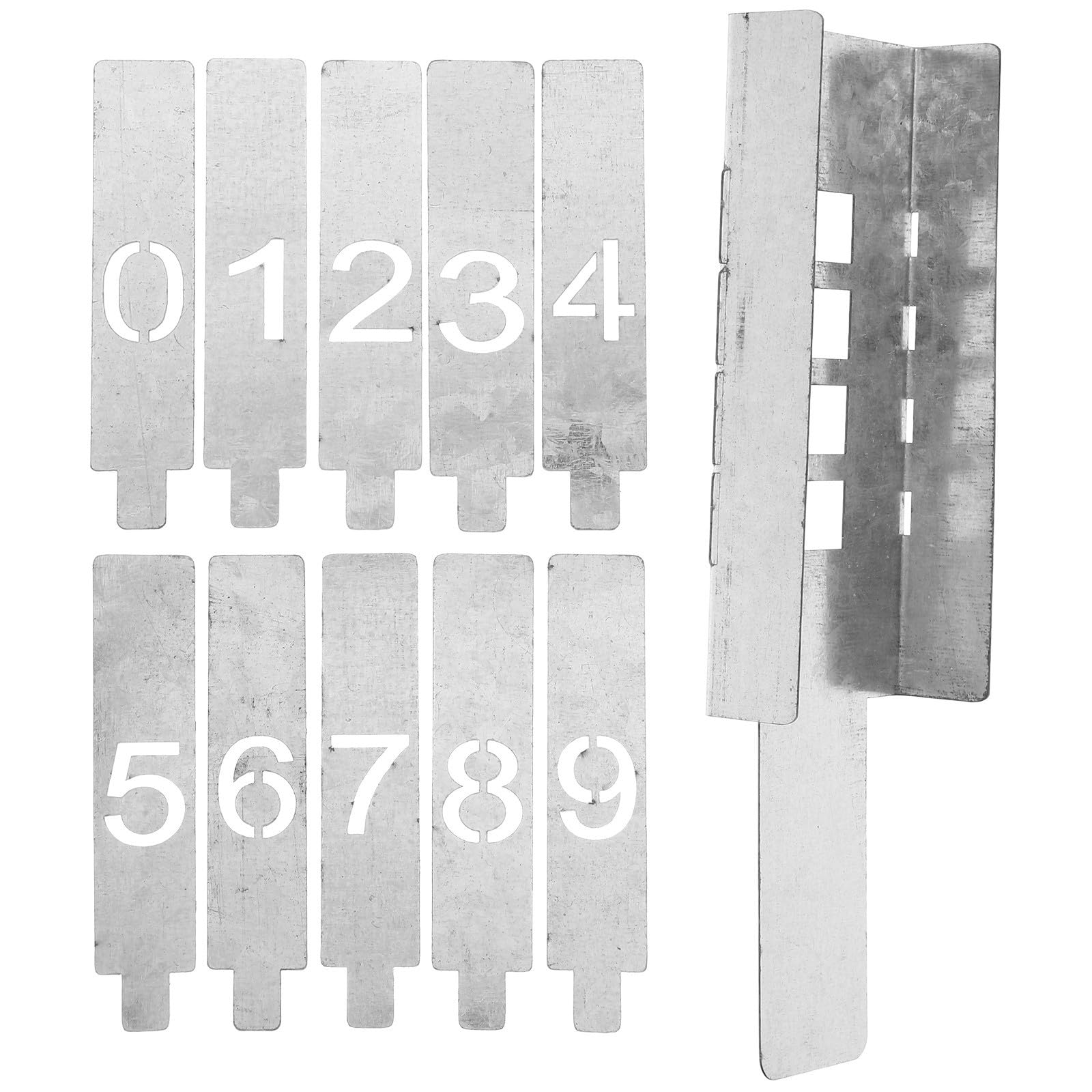 Plantillas de letras y números para pintar en spray metal madera y proyectos decorativos