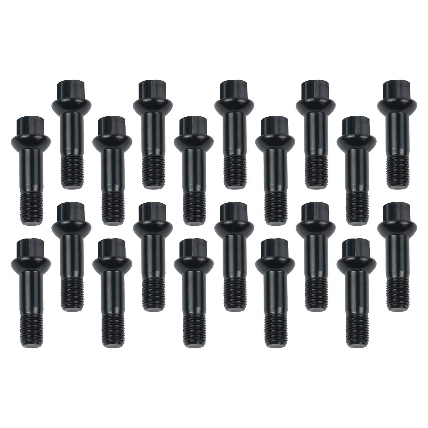 Bisenya 20* Radschraube Radbolzen M14x1.5mm 0009907607 Kompatibel mit W164 | 0009901807 Kompatibel mit AMG GT 43 E450 EQS 450