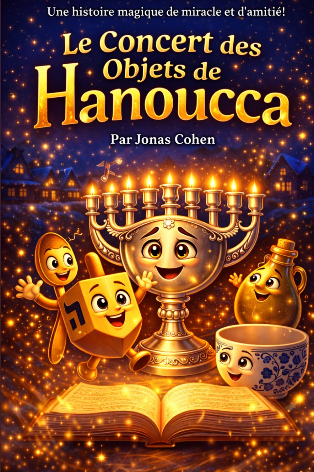 Le concert des objets de Hanoucca: Une aventure enchantée pour découvrir la magie de Hanoucca en famille