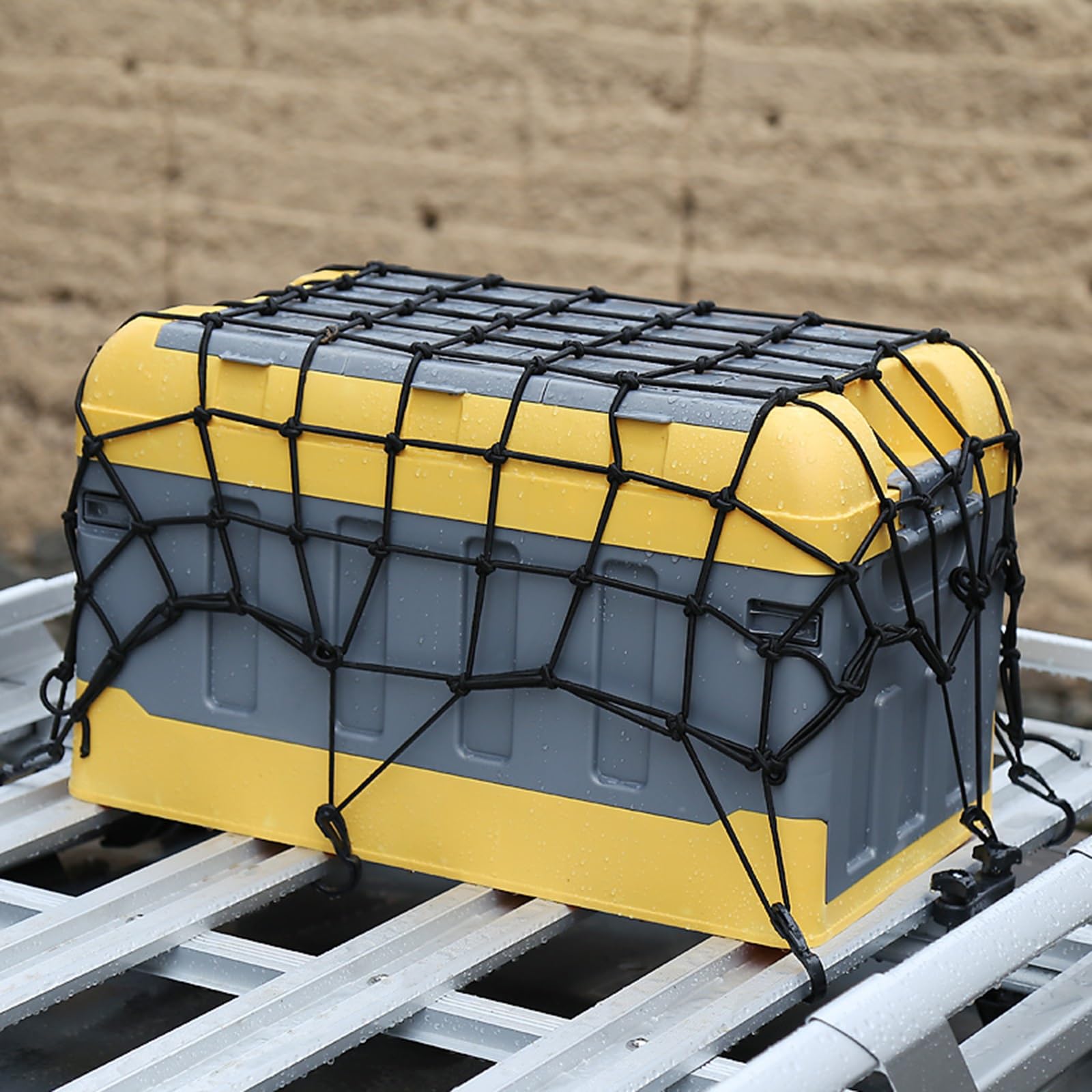 SHAARI Elastisches GepäCknetz, Faltbar, ReißFest, Geeignet Zum Sichern Von GegenstäNden Im Kofferraum MotorräDern Und Pickup-Trucks(Blue,200x300cm)