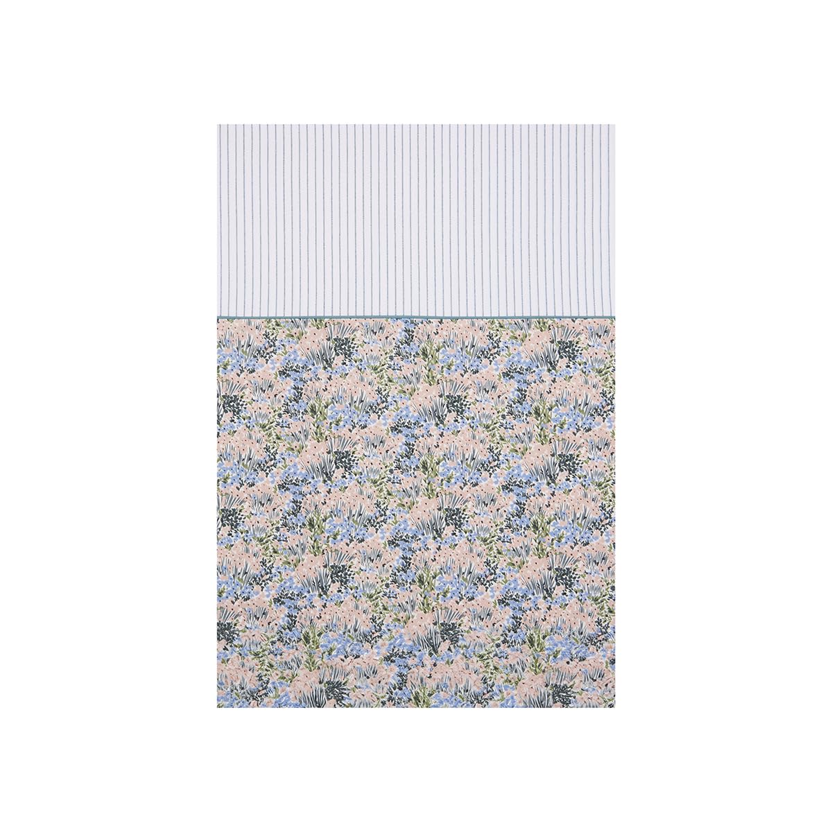 Printed Cotton Percale Flat Sheet, Bosquet, 180 x 290 cm, Essix