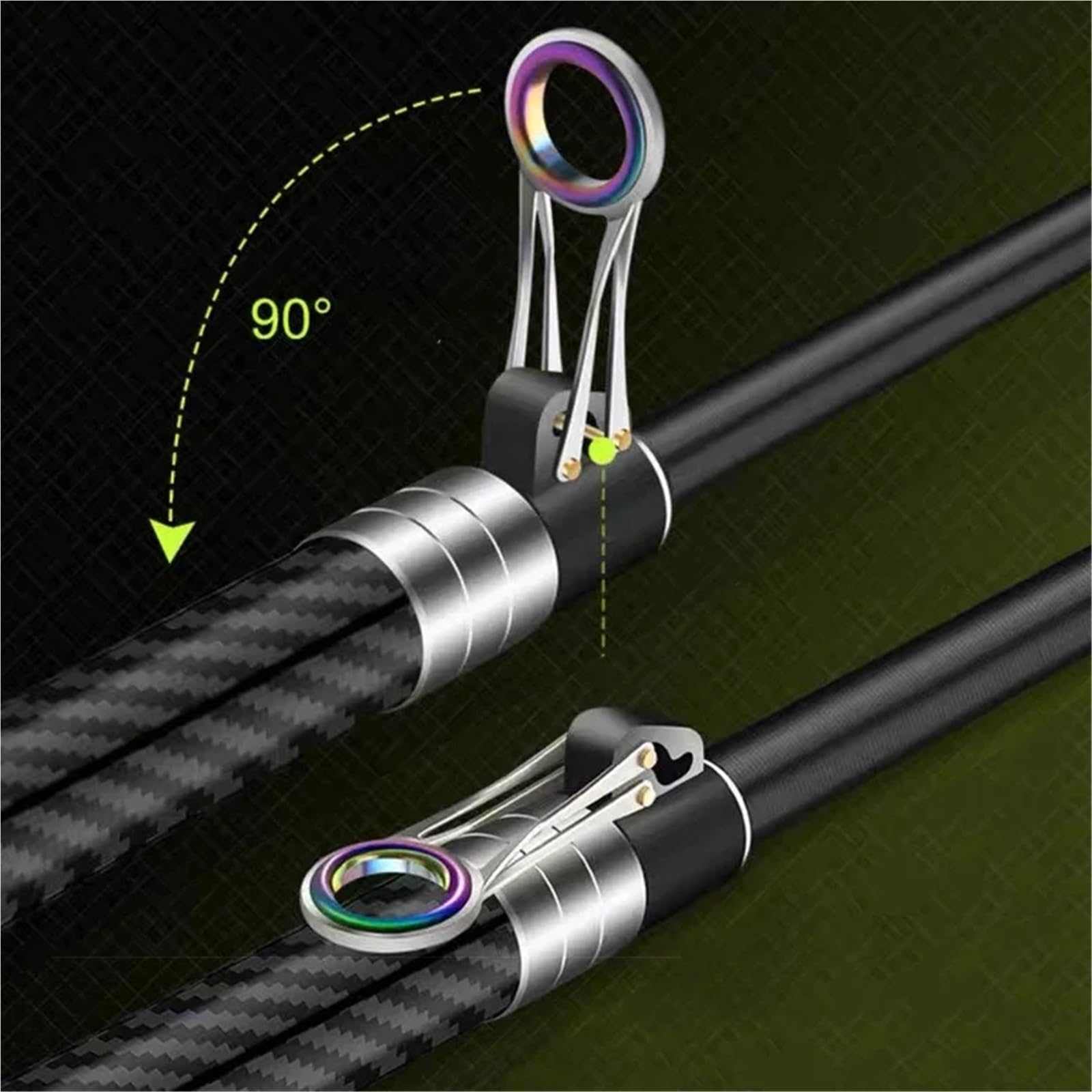 Teleskop-Angelrute, 3,9 m, 4,2 m, 5,0 m, Reise-Brandungsrute, Spinnkraft 20–250 g, Werfen, Surfcasting, Carbon-Baitcasting-Rute Teleskoprute(5.0m)