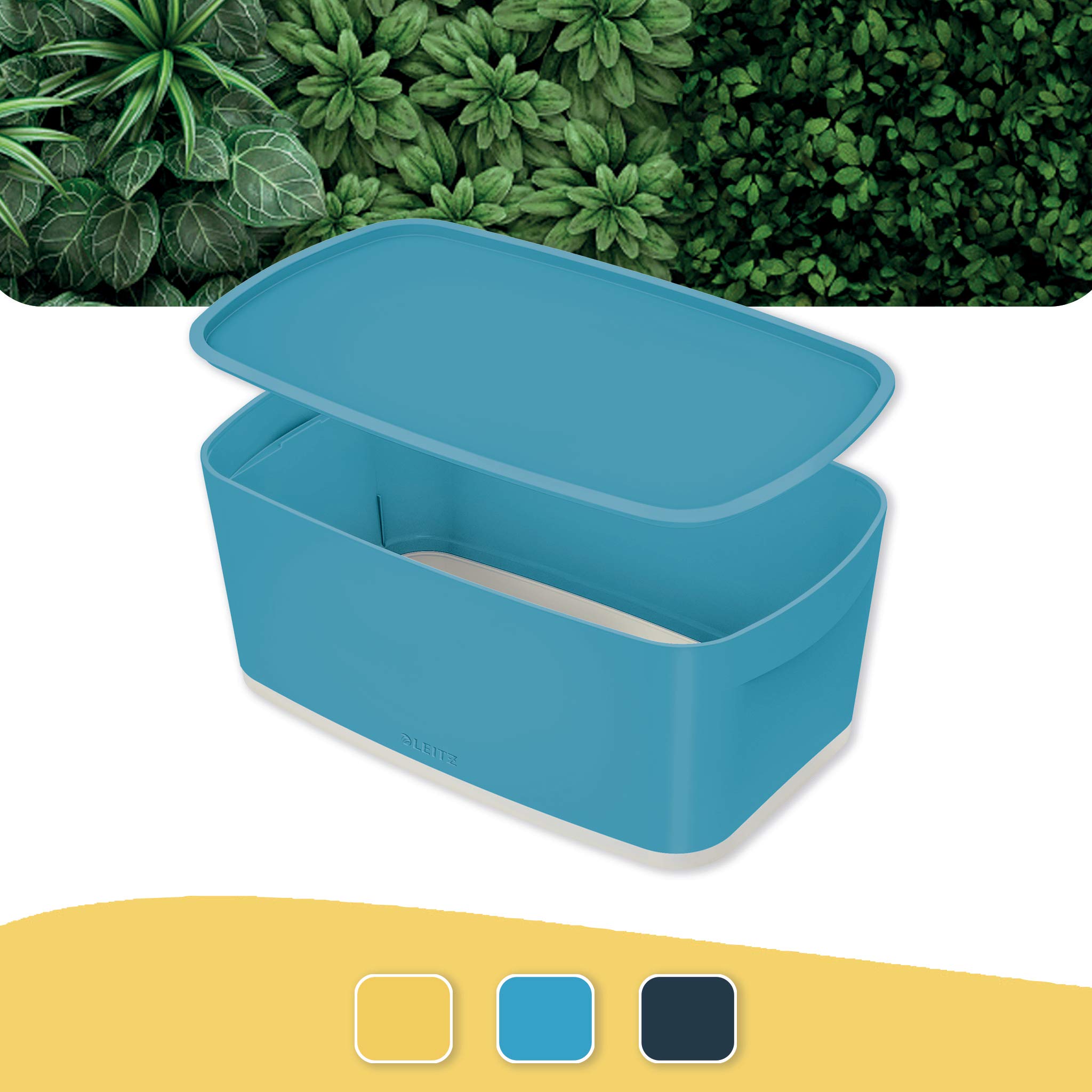 Leitz Storage Box, Soft Blue, 318 x 128 x 191 mm
