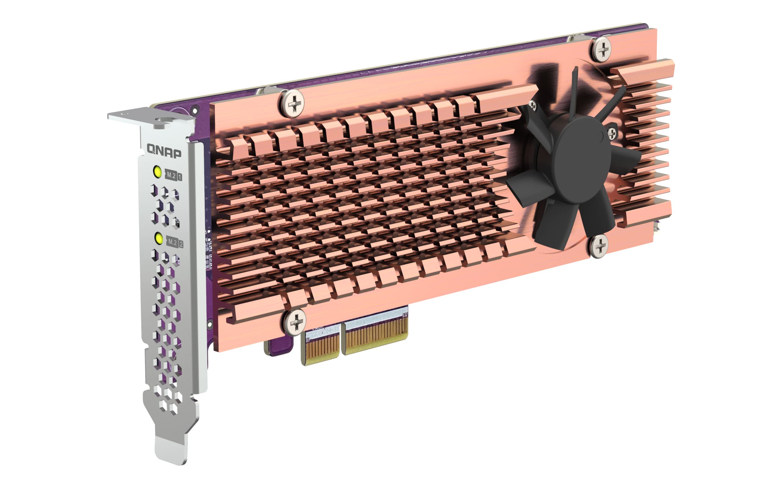 Amazon | QNAP デュアルM.2 PCIE SSD拡張カード。M.2 2280/22110 
