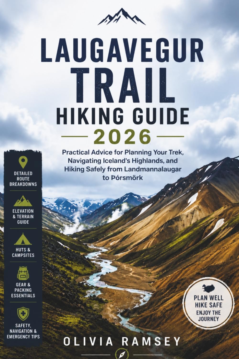 LAUGAVEGUR TRAIL HIKING GUIDE 2026: Practical Advice for Planning Your Trek, Navigating Iceland's Highlands, and Hiking Safely from Landmannalaugar to Þórsmörk