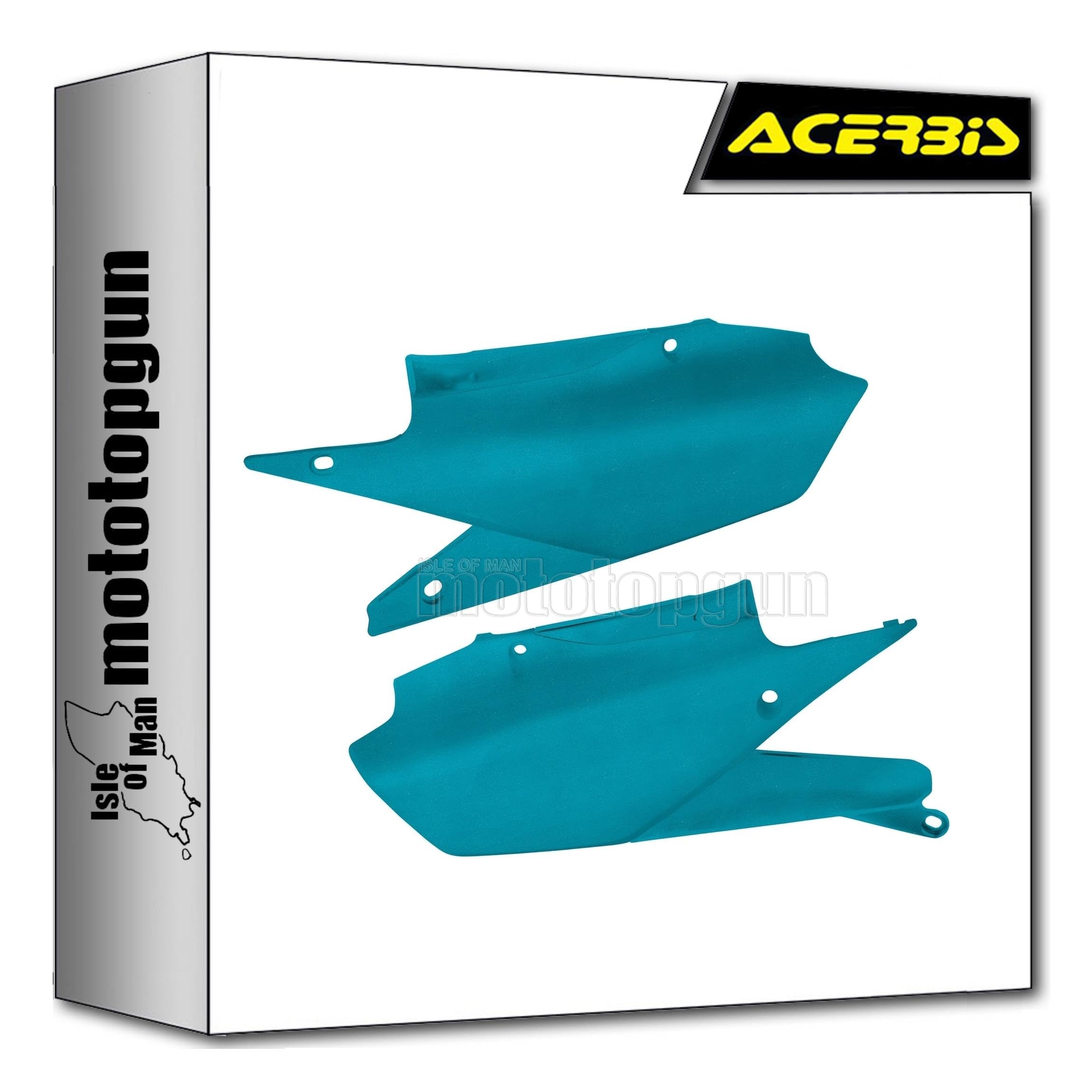 Side panels Acerbis carénage vert pour plaque Yamaha WR 250 - 3
