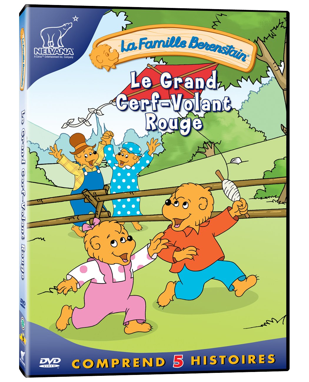 La Famille Berenstain: Le Grand CerfVolant Rouge [DVD]