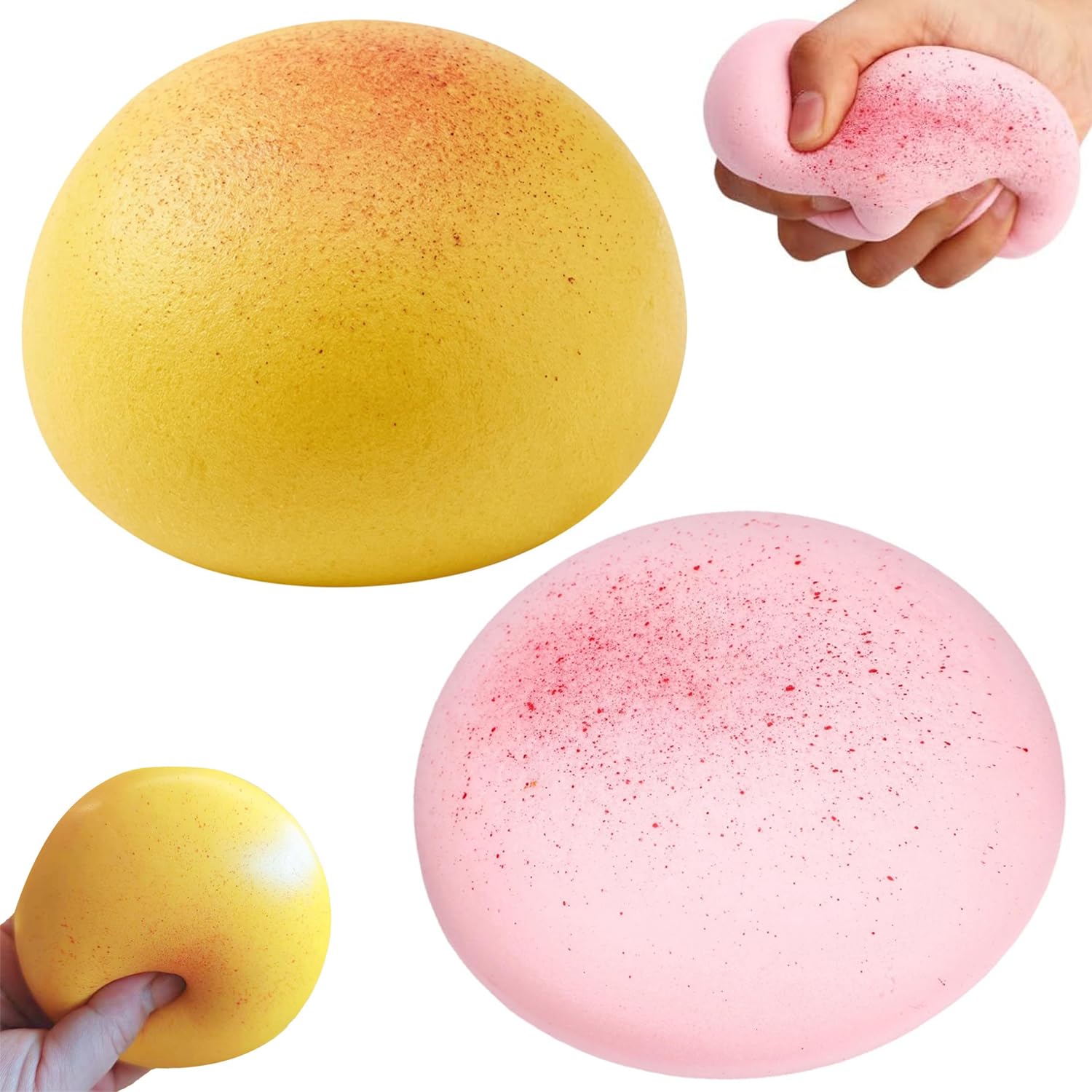Bread Squishy, 2PCS Strawberry Butter Toast Squishy Toys